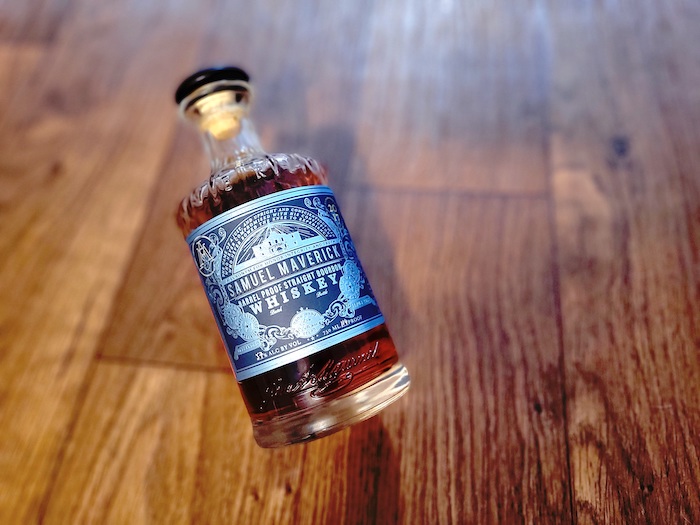 Samuel Maverick Whiskey Barrel Proof Straight Bourbon (image via Courtney Kristjana)