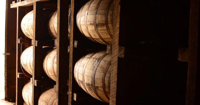 Four Roses whiskey aging